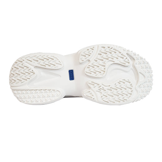 Women's Bounce Sneaker White/Silver — Versatile