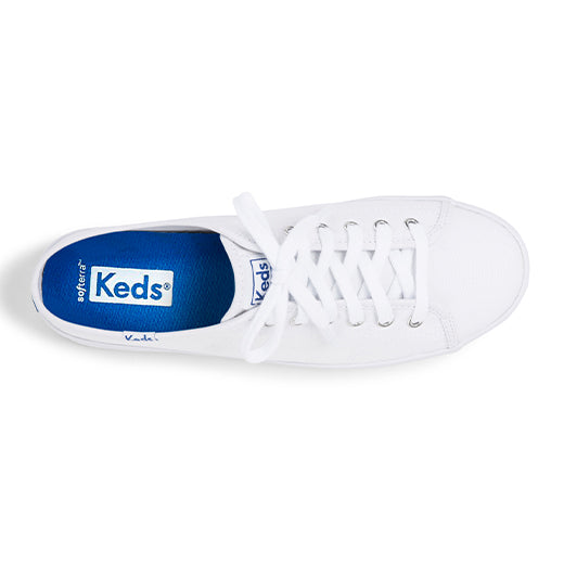 Women's Kickstart Mule Canvas White — Casual