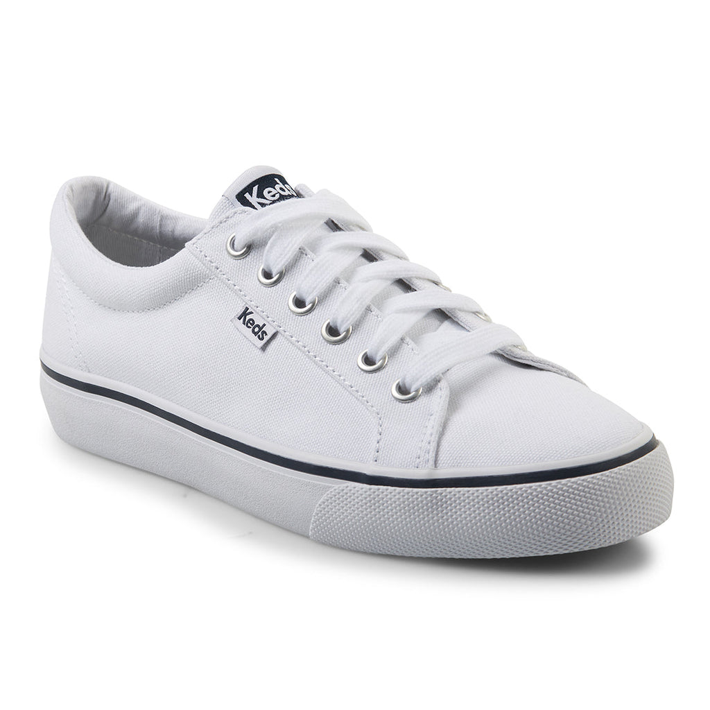 Women's Jump Kick Canvas White