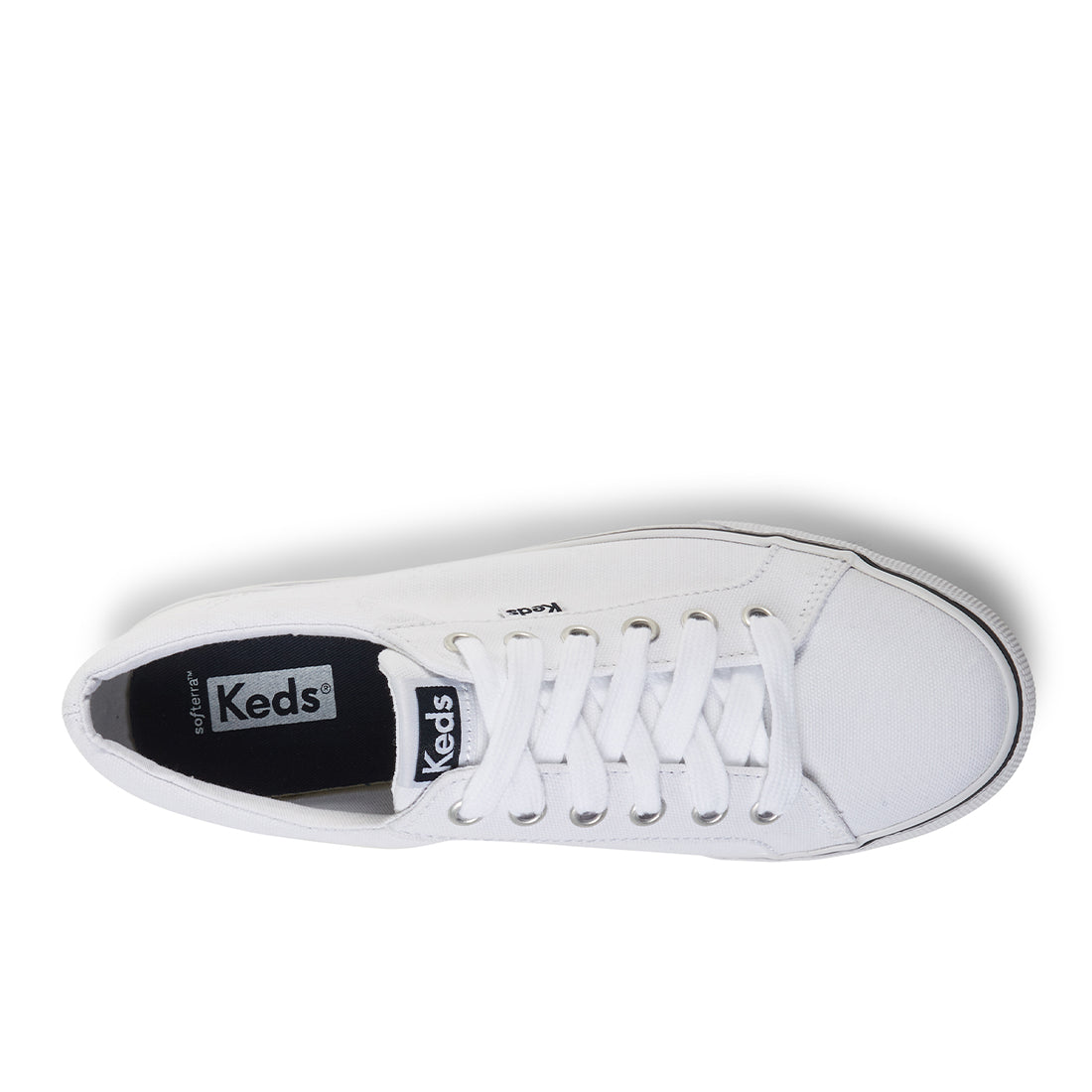 Women's Jump Kick Canvas White