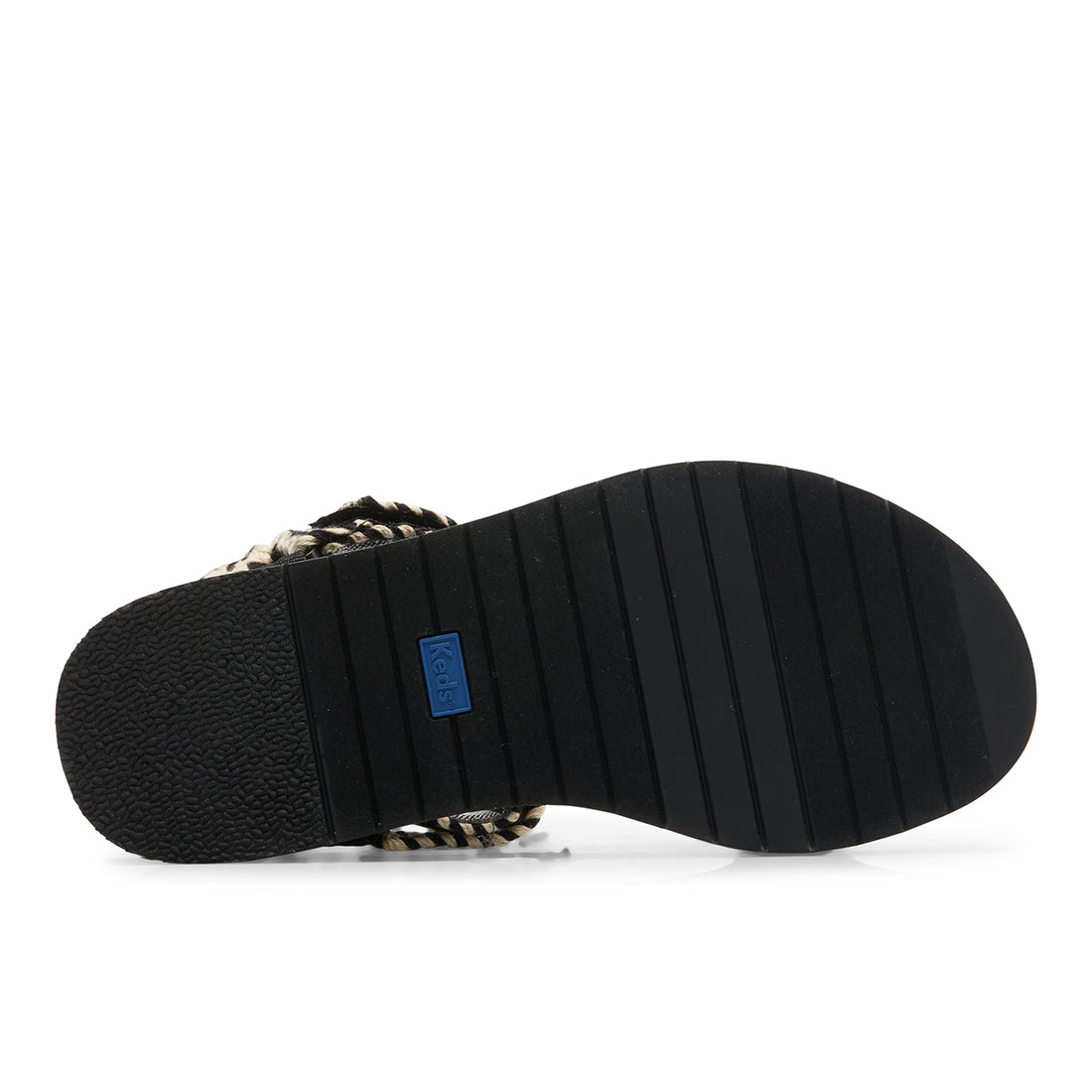 Women's Trio Platform Jute Sneaker Black — Elevated