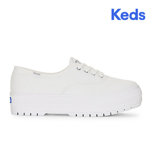 Women's The Platform Lug Canvas Off White — Elevated