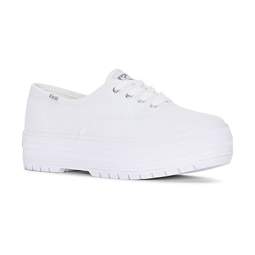 Women's The Platform Lug Canvas Off White — Elevated