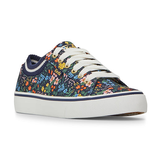 Women's Jump Kick Rib Knit RPC Mayfair Sneakers Black — Versatile