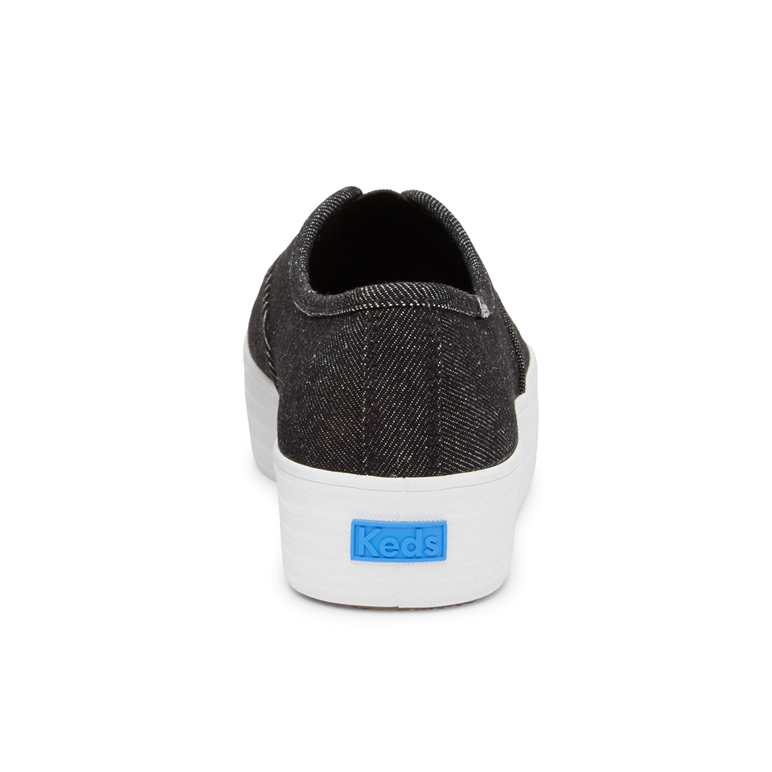 Keds Womens' Point Slip Textile Black — Easygoing