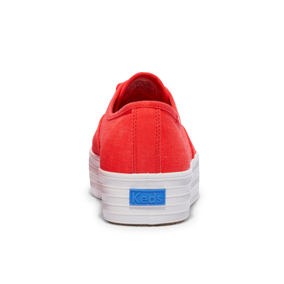 Keds Womens' Point Linen Red — Timeless