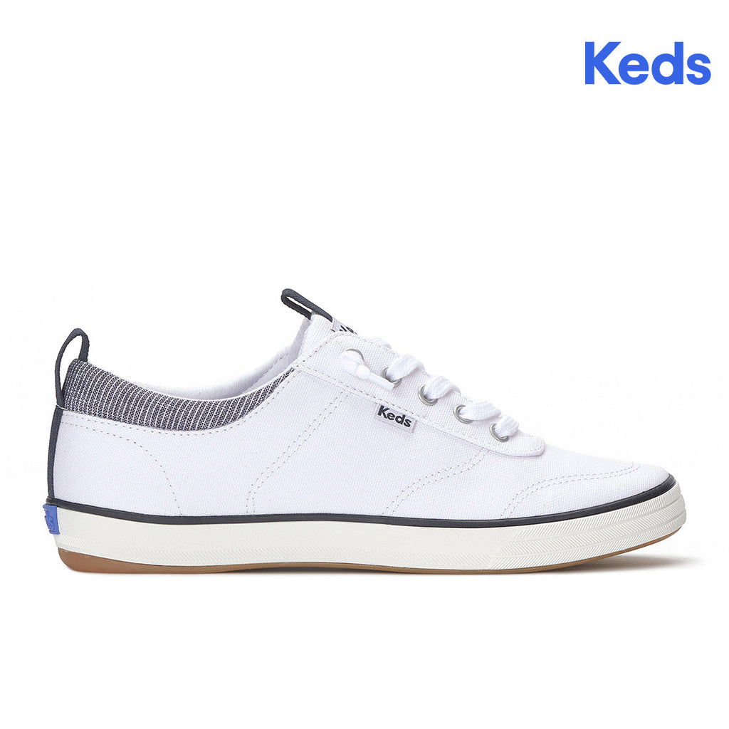 Keds Center III Slip-On Canvas White/Navy