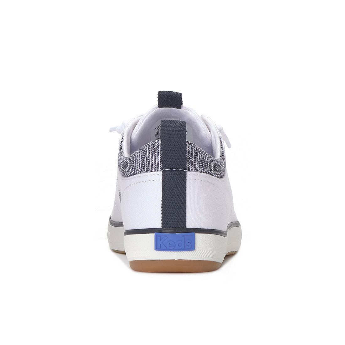 Keds Center III Slip-On Canvas White/Navy — Easygoing