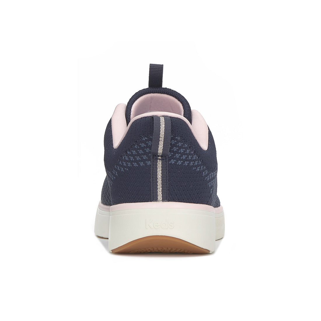 Keds Blisswalk Alt Eng Knit Navy/Pink — Timeless