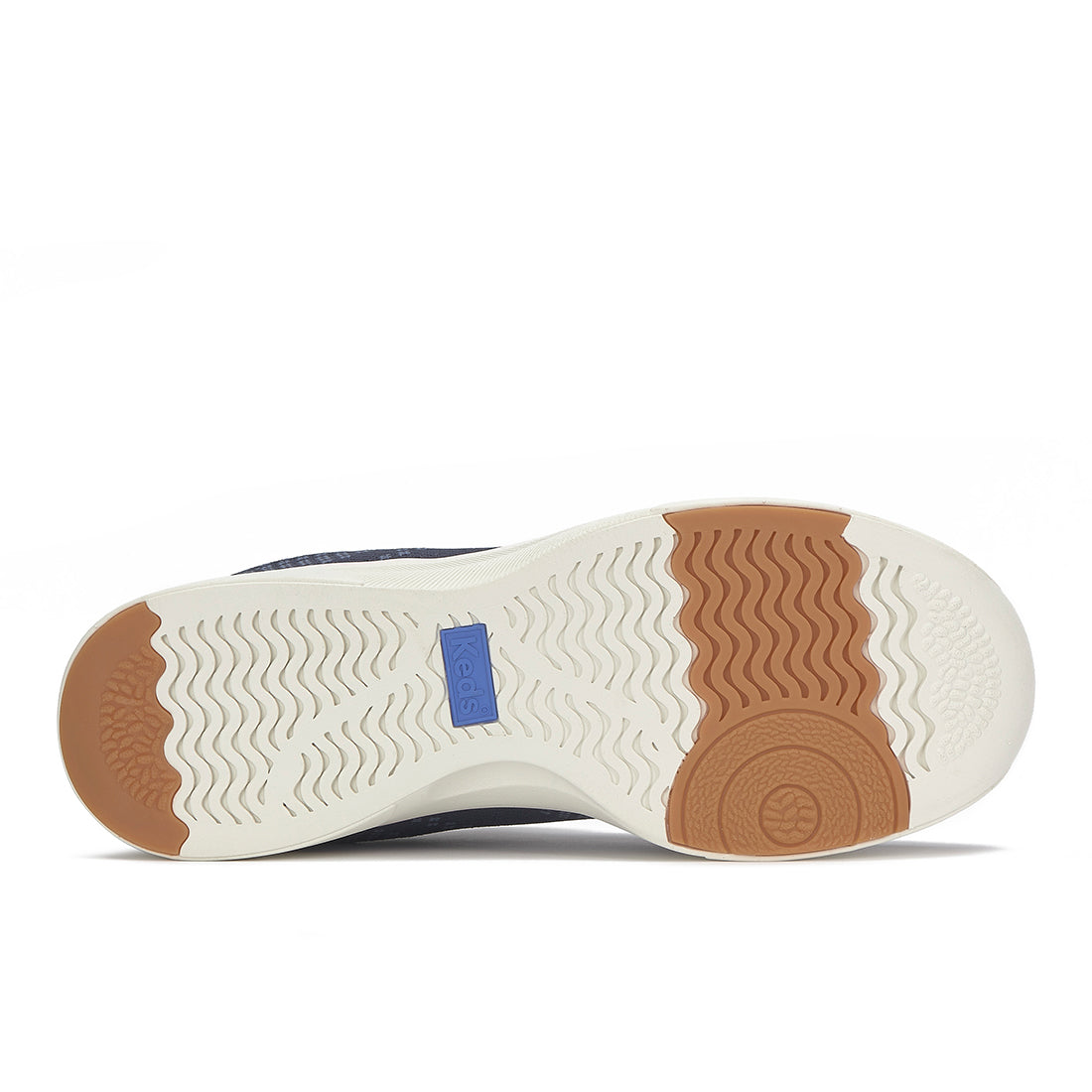 Keds Blisswalk Alt Eng Knit Navy/Pink — Timeless