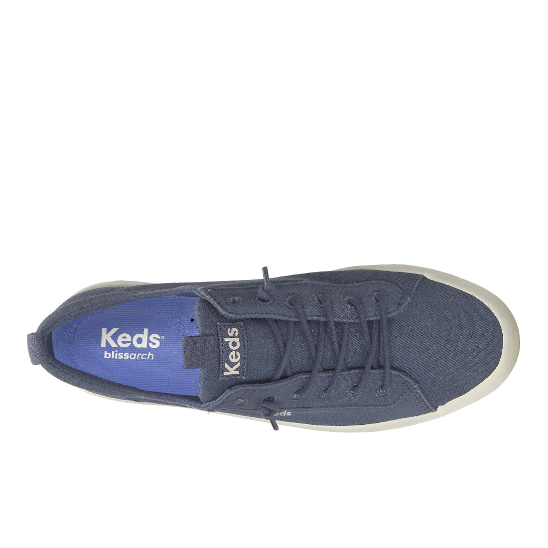 Keds Kickback Washed Twill Vintage Indigo — Timeless