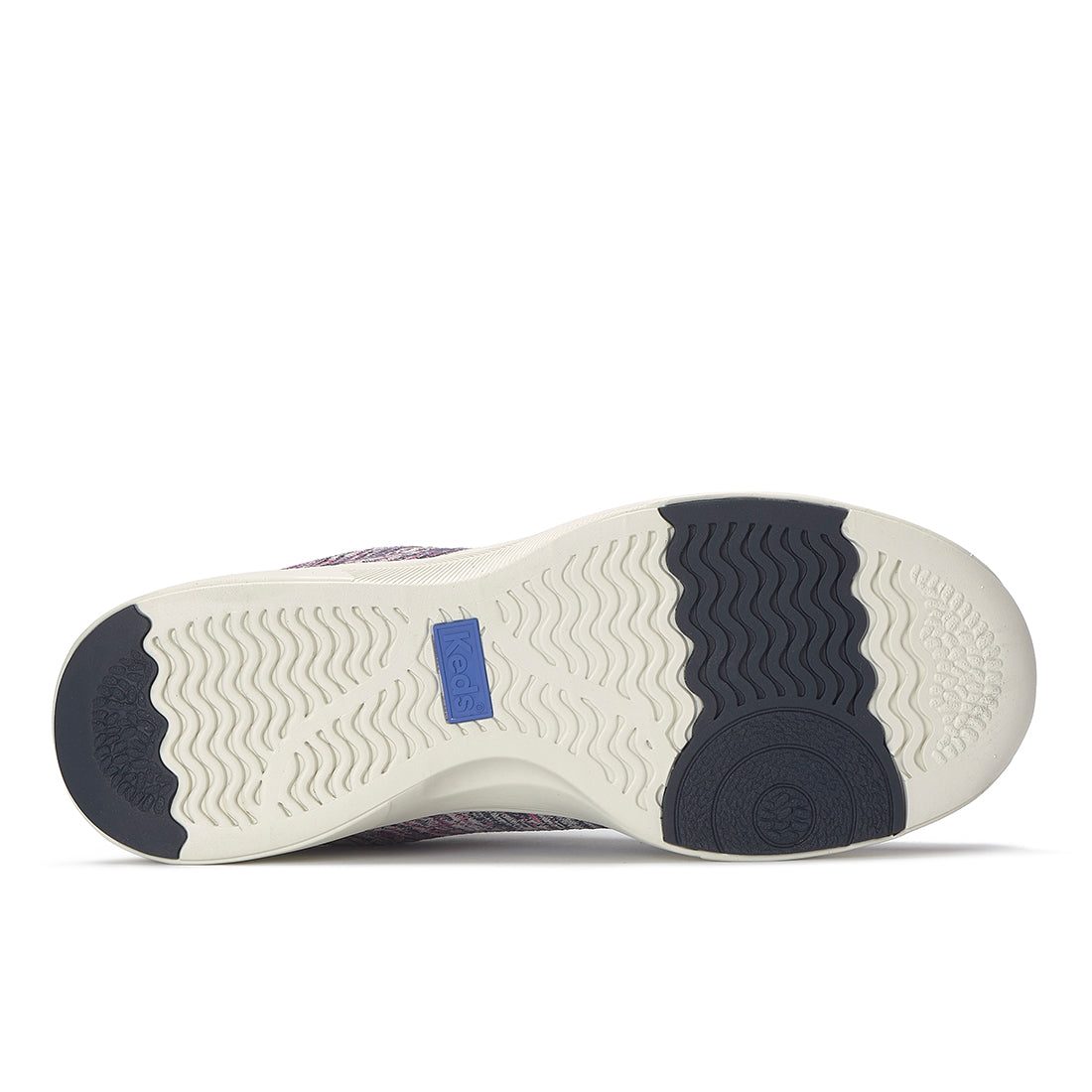 Keds Blisswalk Lace Ombre Eng Knit Navy/Fuchsia — Classic