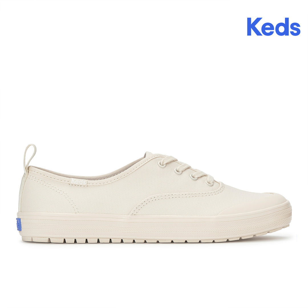 Women's Keds Champion Toe Cap Coated Canvas Parchment Sneaker — Casual