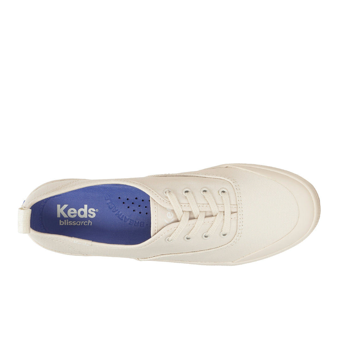 Women's Keds Champion Toe Cap Coated Canvas Parchment Sneaker — Casual