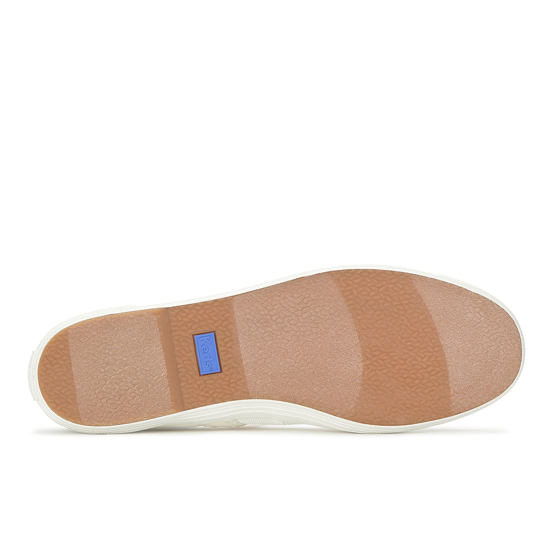 Women's Maisie Mary Jane Grosgrain White Sneaker — Versatile