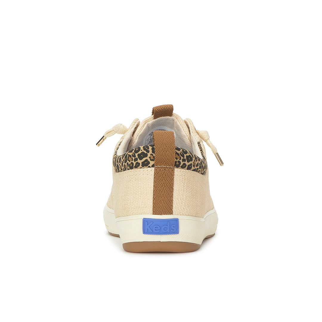 Women's Center III Slip On Chalky Canvas Parchment Sneaker