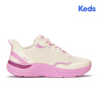 Women's Blissmove Lace Mesh/Leather Egret/Lilac/Dark Violet Sneaker