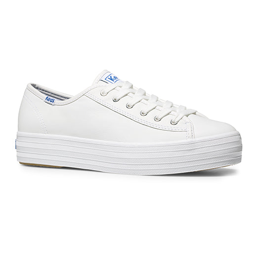 Women's Triple Kick Leather White