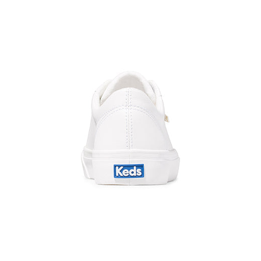 Women's Jump Kick Leather White — Polished