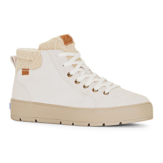 Women's Tahoe Suede Cable Knit Boot Oatmeal — Weather-Ready