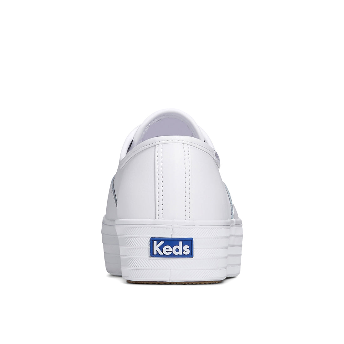 Women's Point Leather Sneaker White — Polished