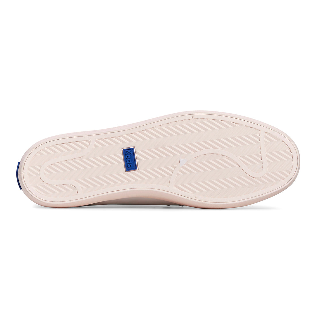 Women's Kickback Leather Pop Foxing SMU Sneaker White/Blush — Polished