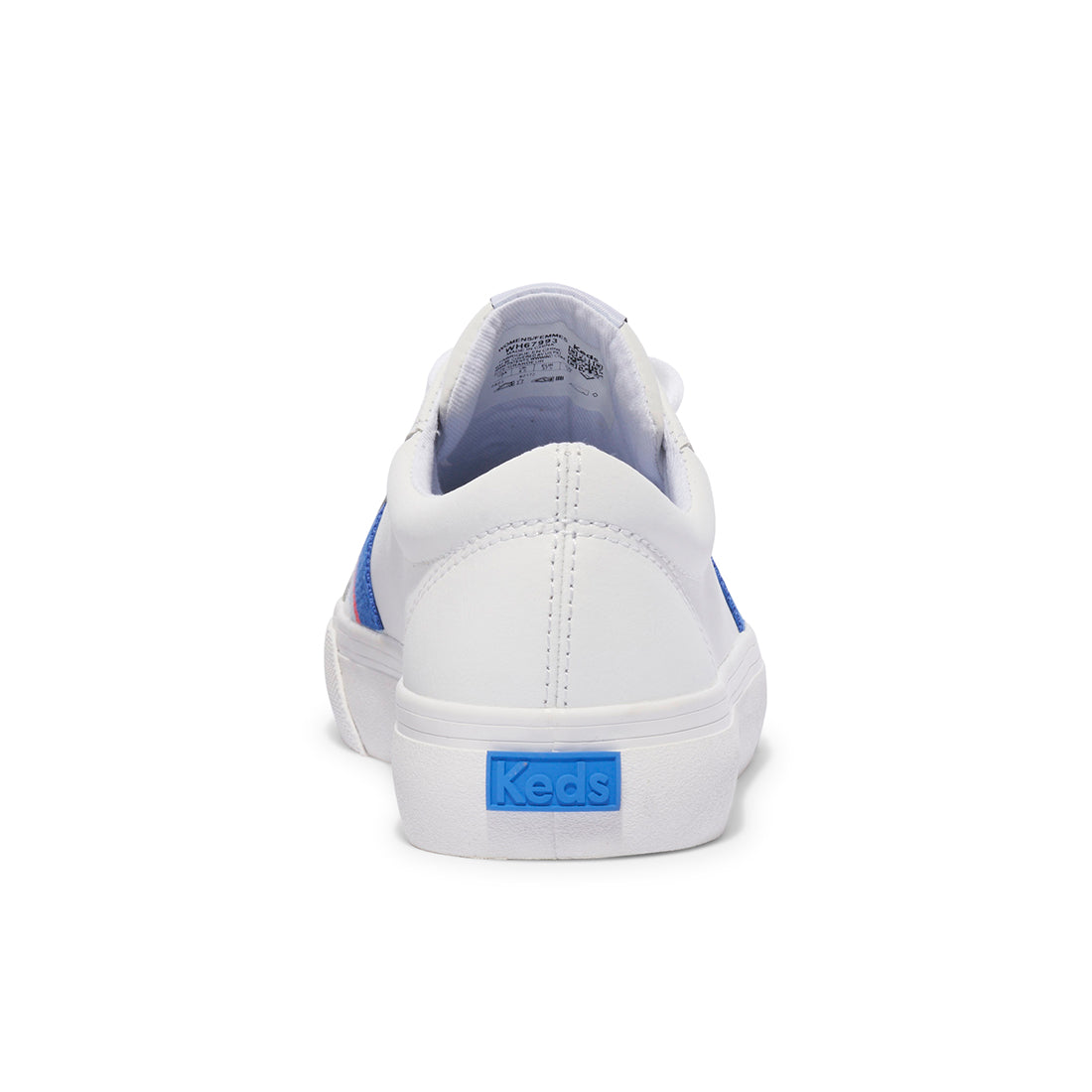 Women's Jump Kick Leather Toe Cap White/Red/Blue