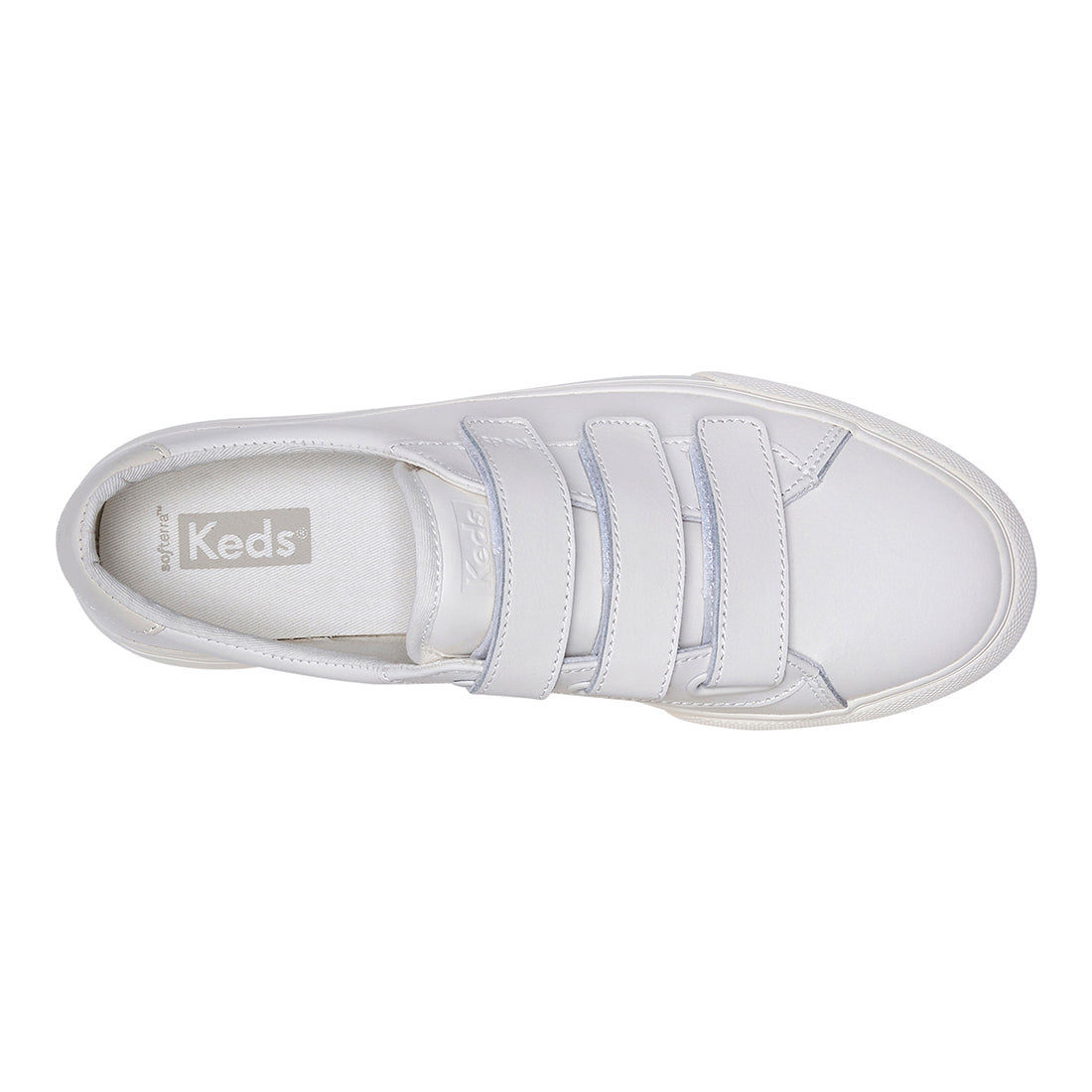 Women's Jump Kick V Leather Pop Foxing SMU Sneaker White/Cream — Polished