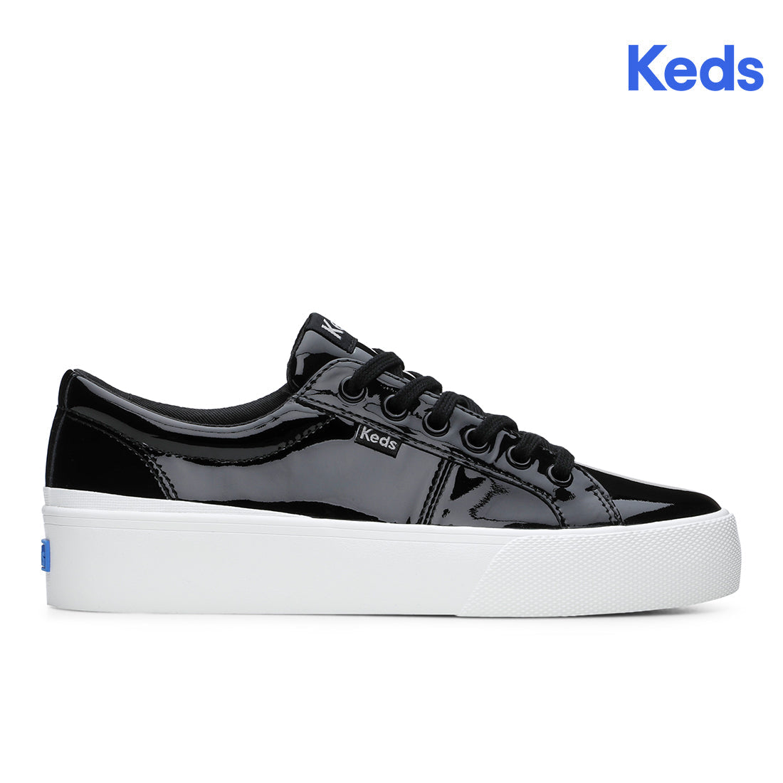 Keds Womens' Jumpkick Duo Patent Leather Black — Polished