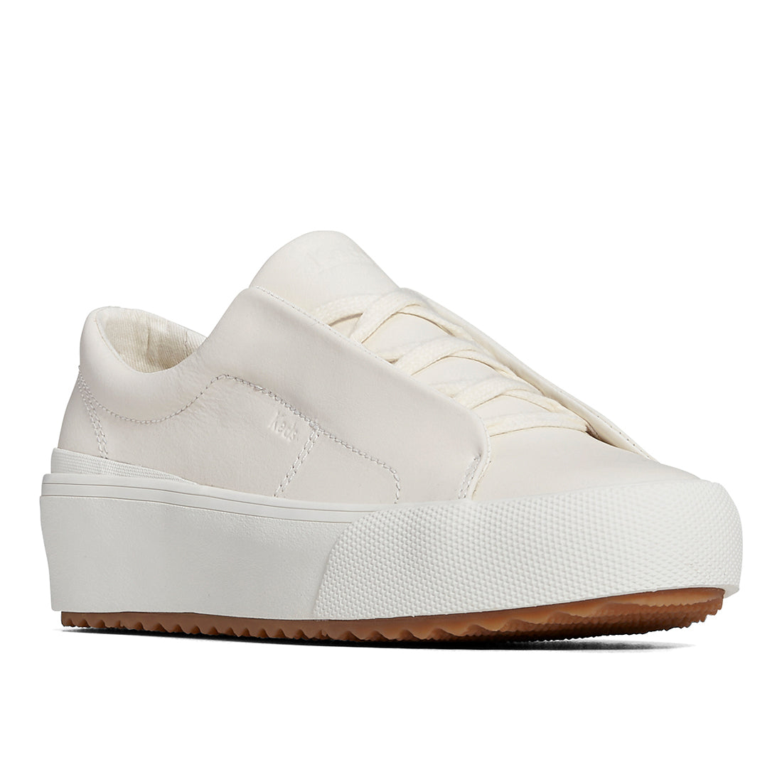 Women's Remi Leather Sneaker Off White — Polished