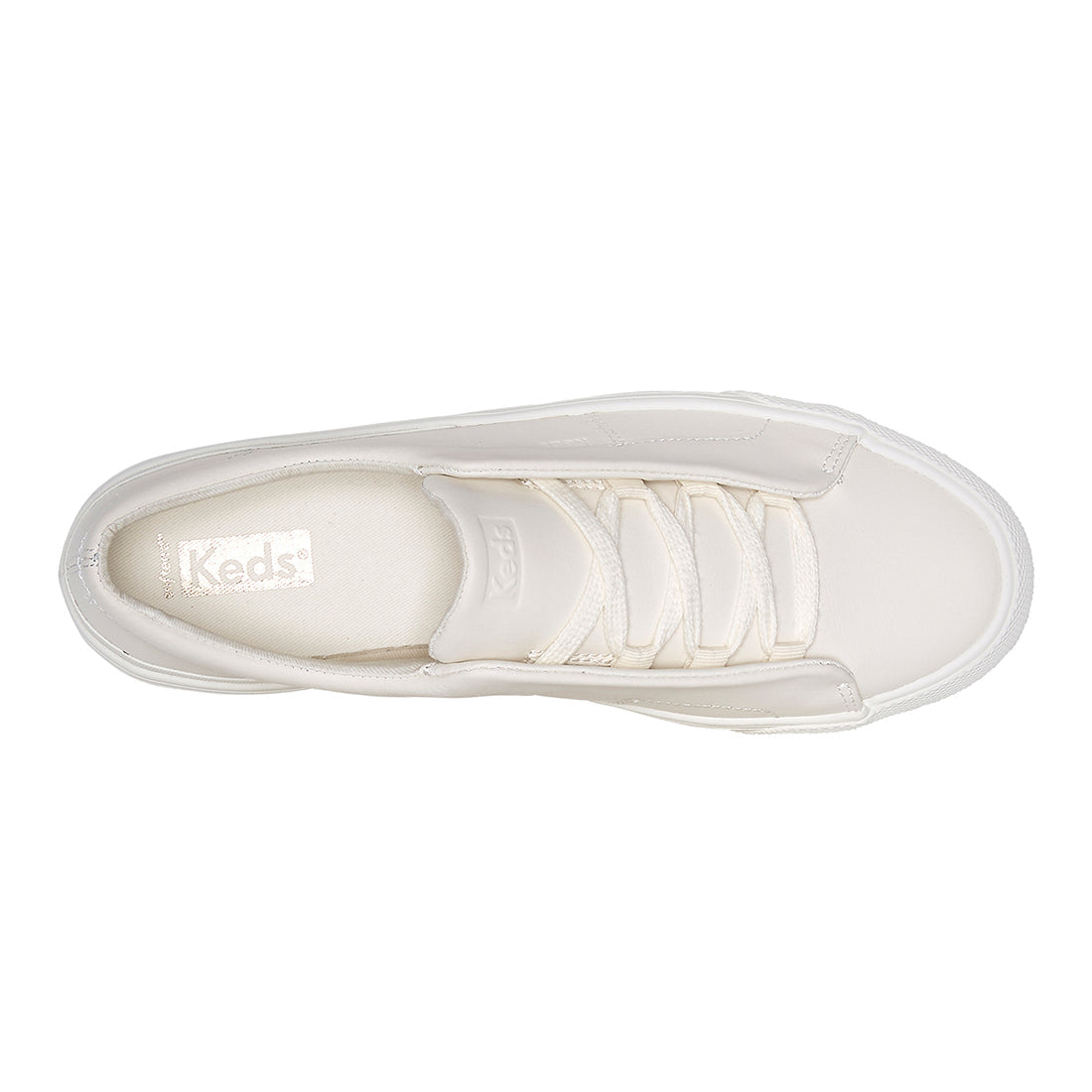 Women's Remi Leather Sneaker Off White — Polished