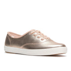 Womens Champion Leather Luxe Sneaker Rose Gold