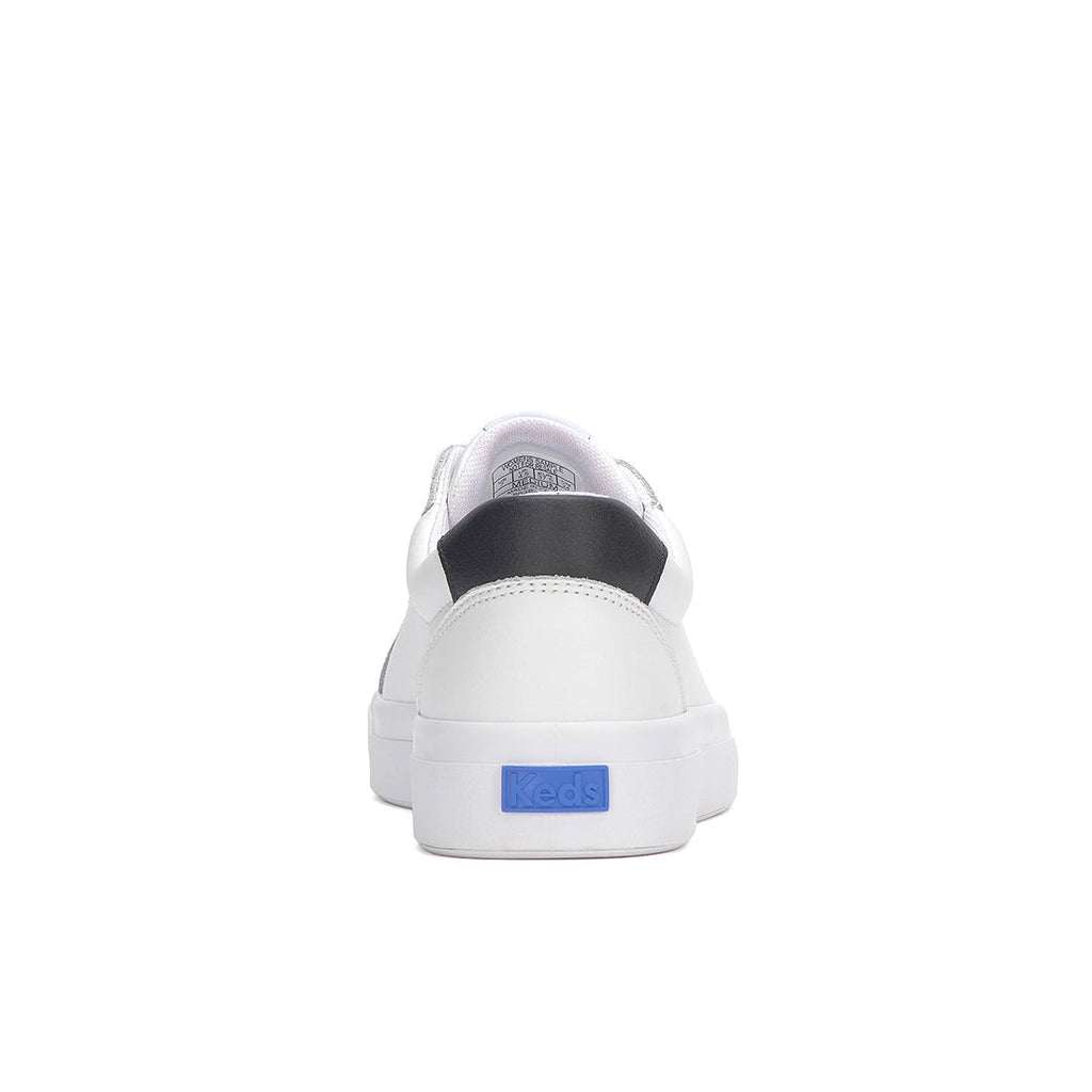 Women's Pursuit Leather Sneaker White/Black