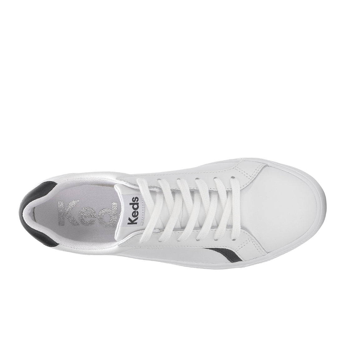 Women's Pursuit Leather Sneaker White/Black