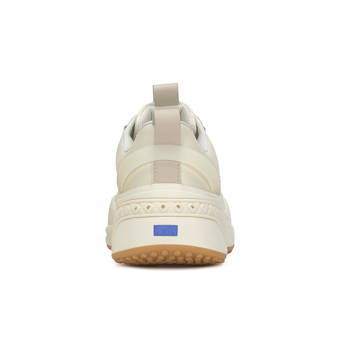 Women's Cross City Trainer Leather Sneaker Egret/Champagne — Polished