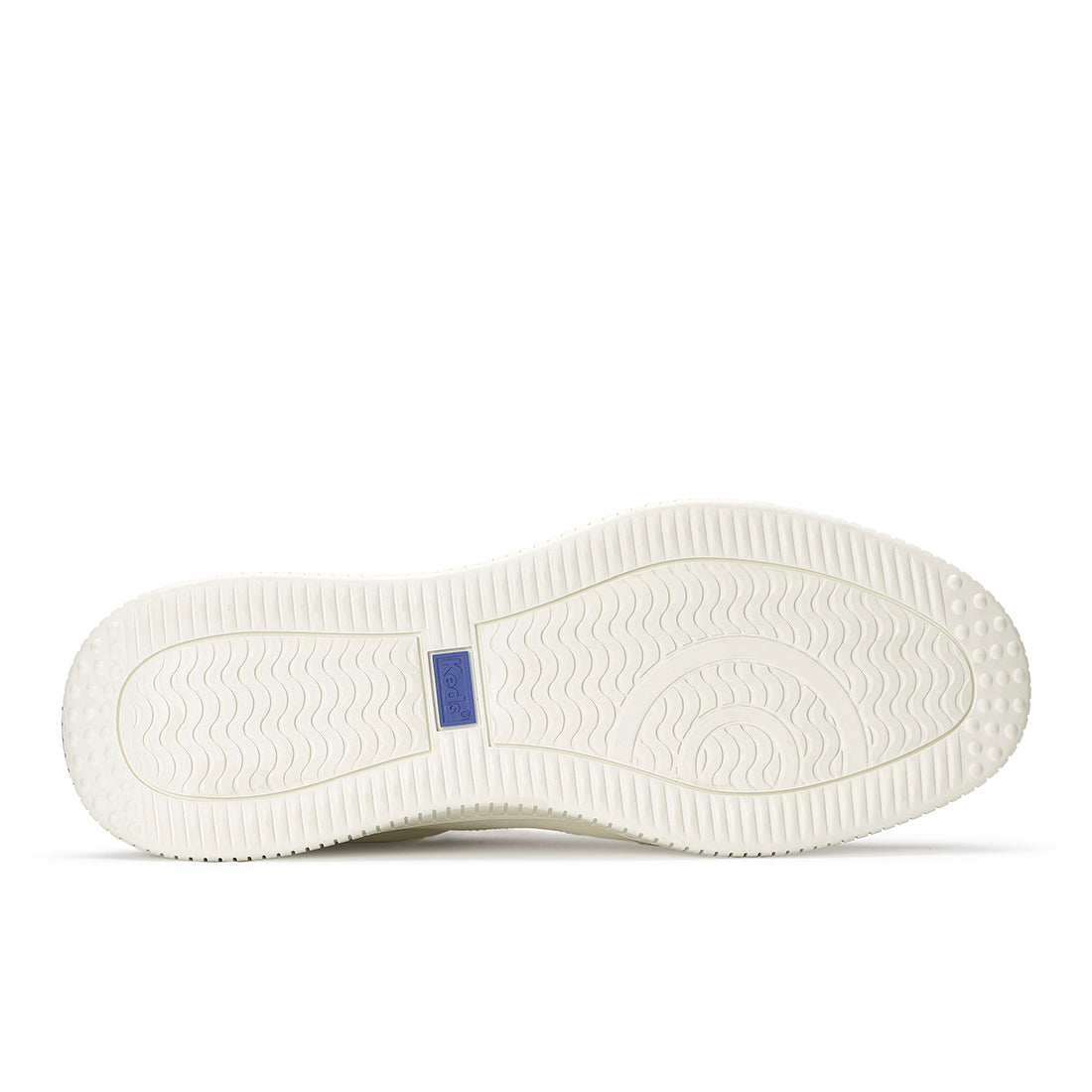 Keds Contest Perf Leather/Suede Snow White/Oatmeal — Polished