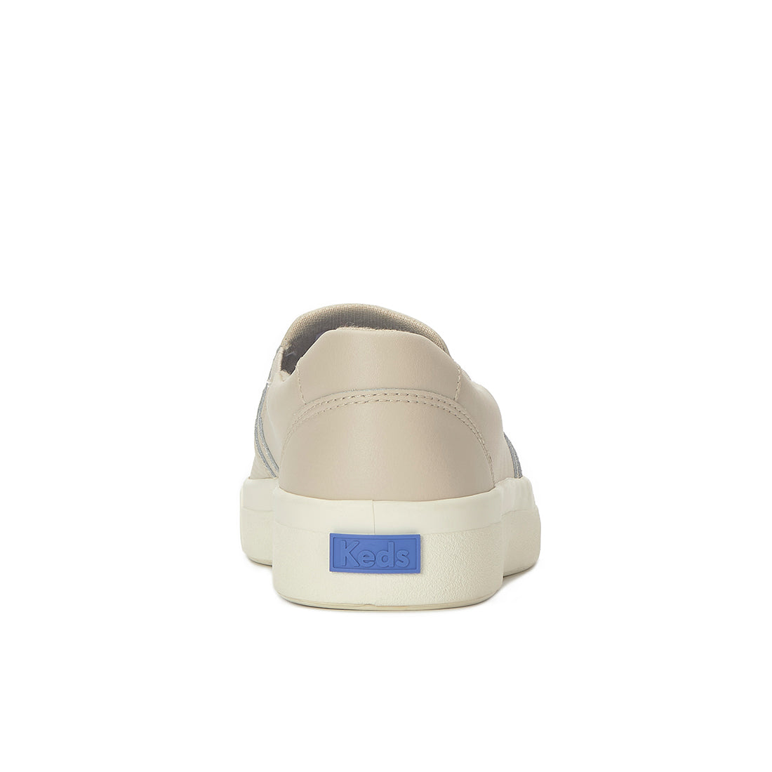 Keds Pursuit Slip Perf Leather Oatmeal — Easygoing