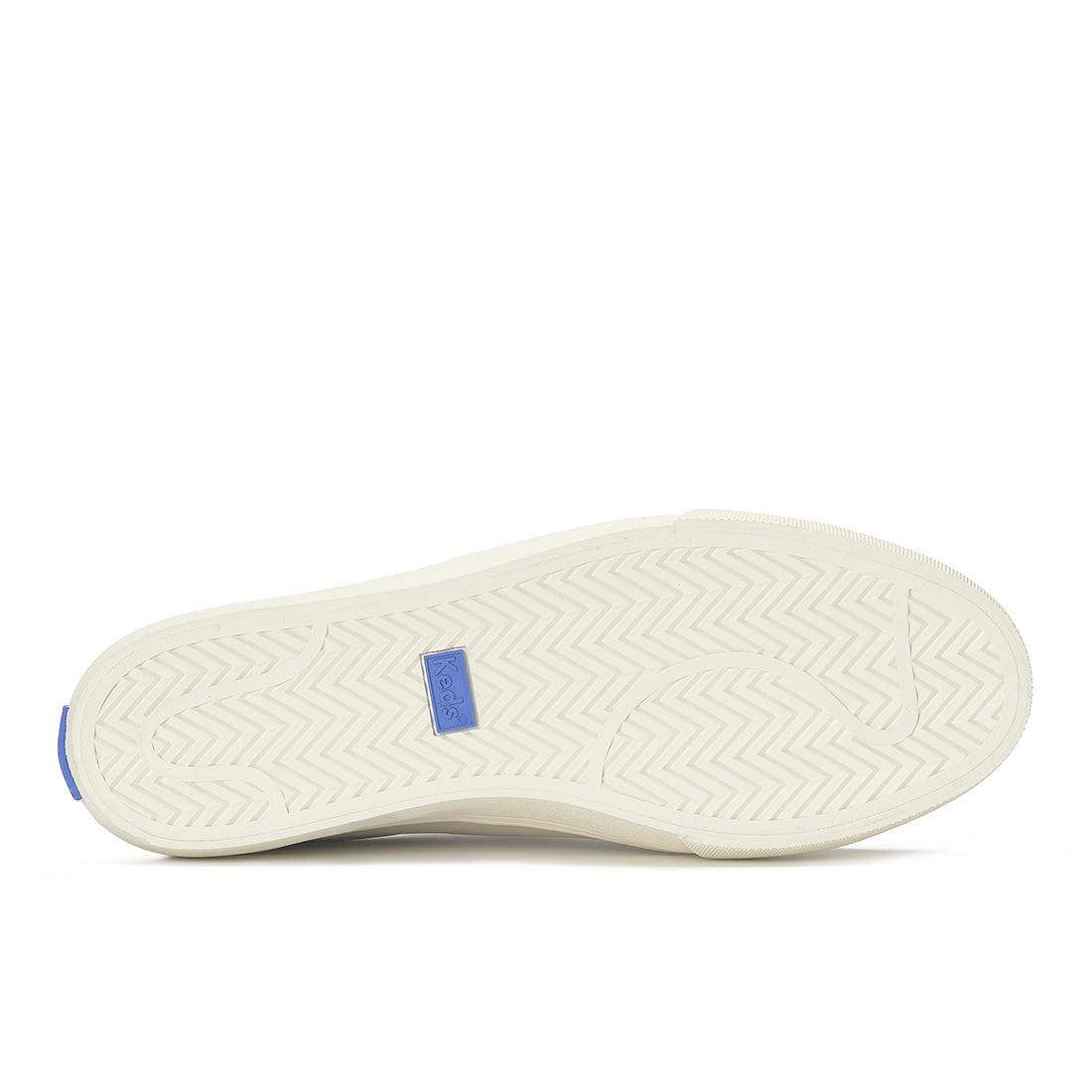 Keds Jump Kick V Leather Dalmata Heel Oatmeal/Black — Polished