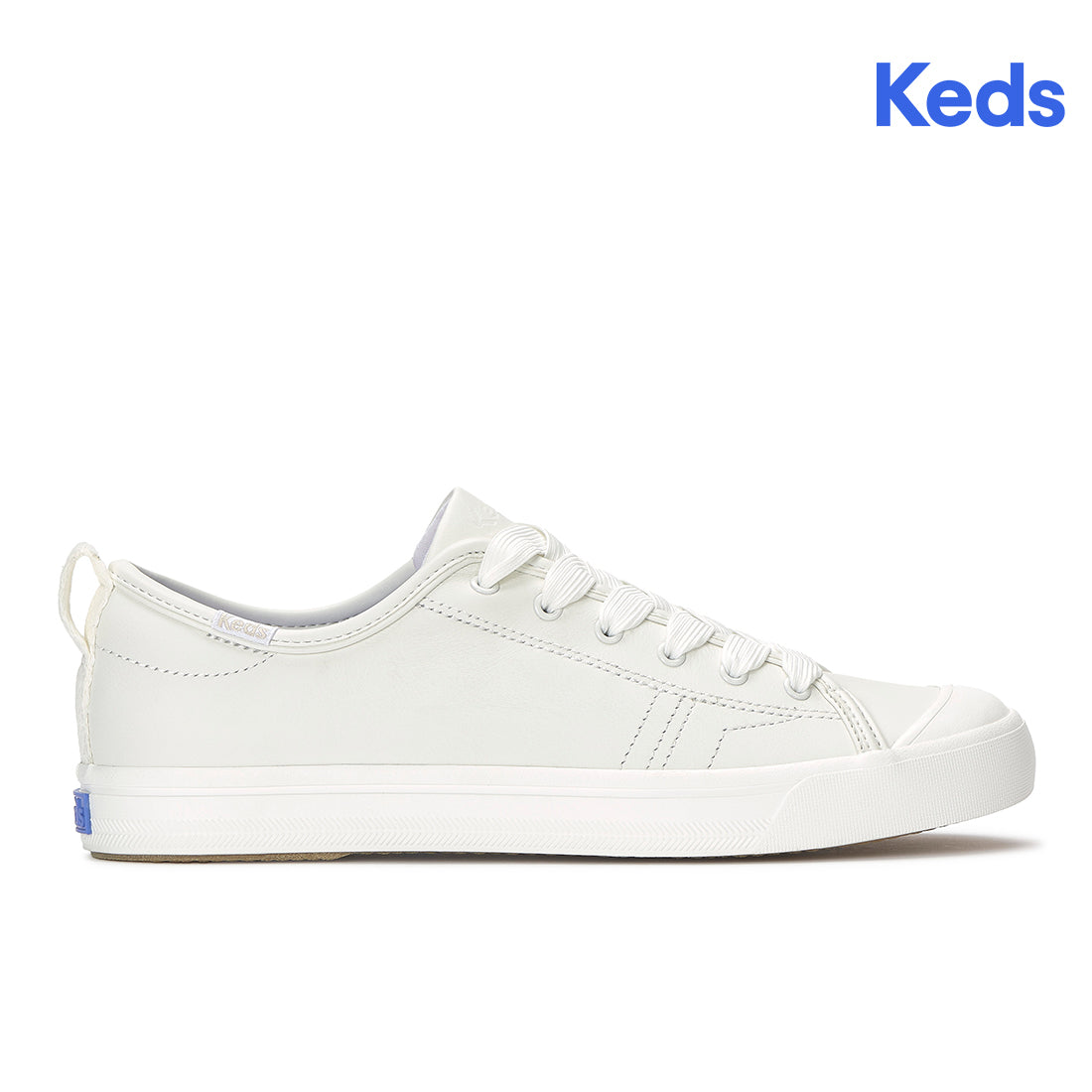 Keds Cruise Leather White — Polished