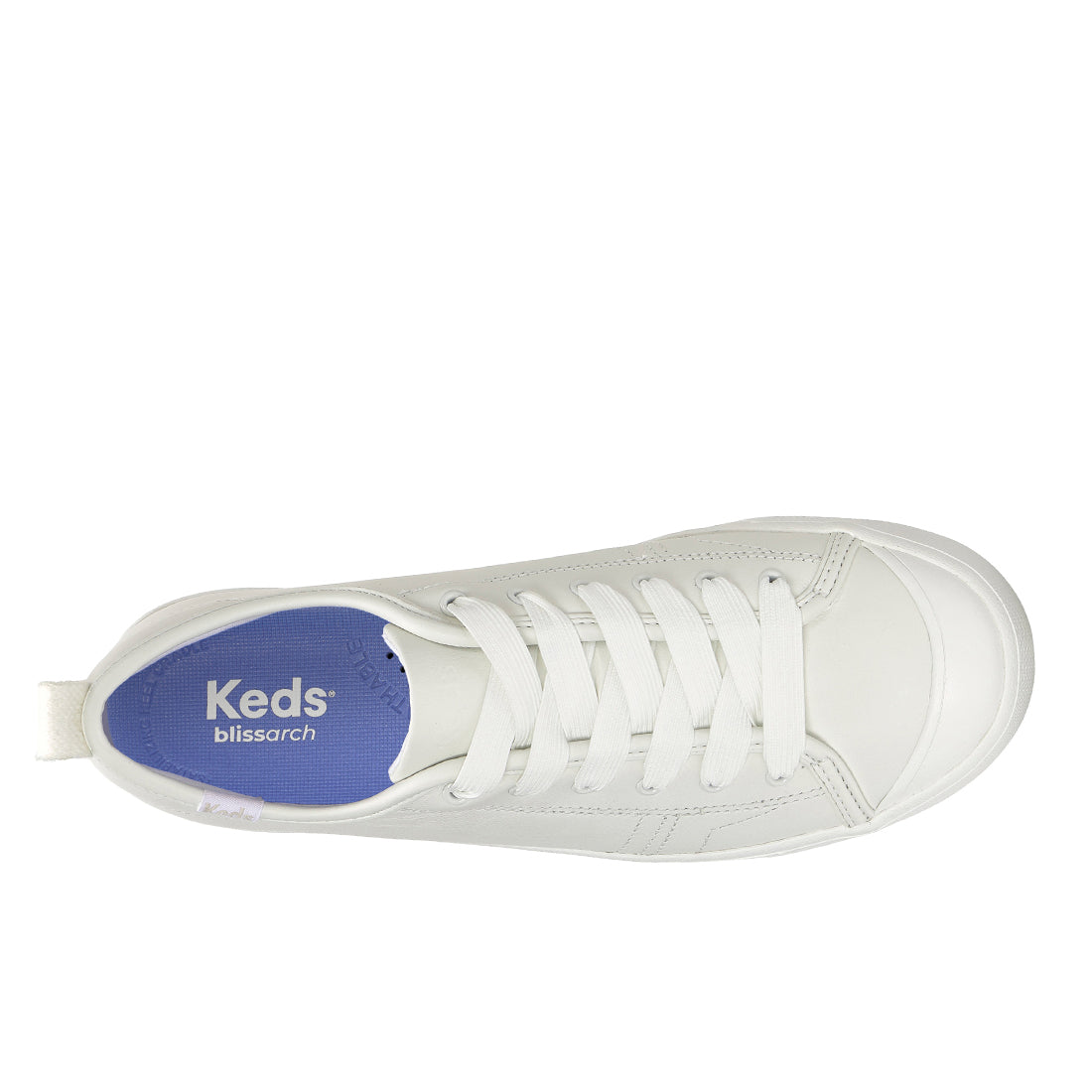 Keds Cruise Leather White — Polished