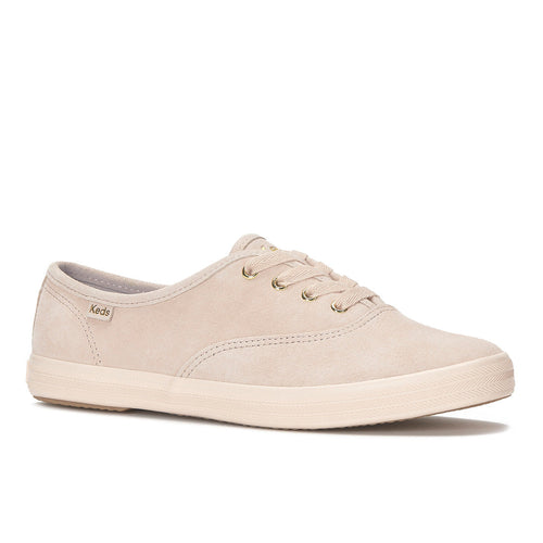 Keds Champion Luxe Suede Sneaker Blush — Versatile