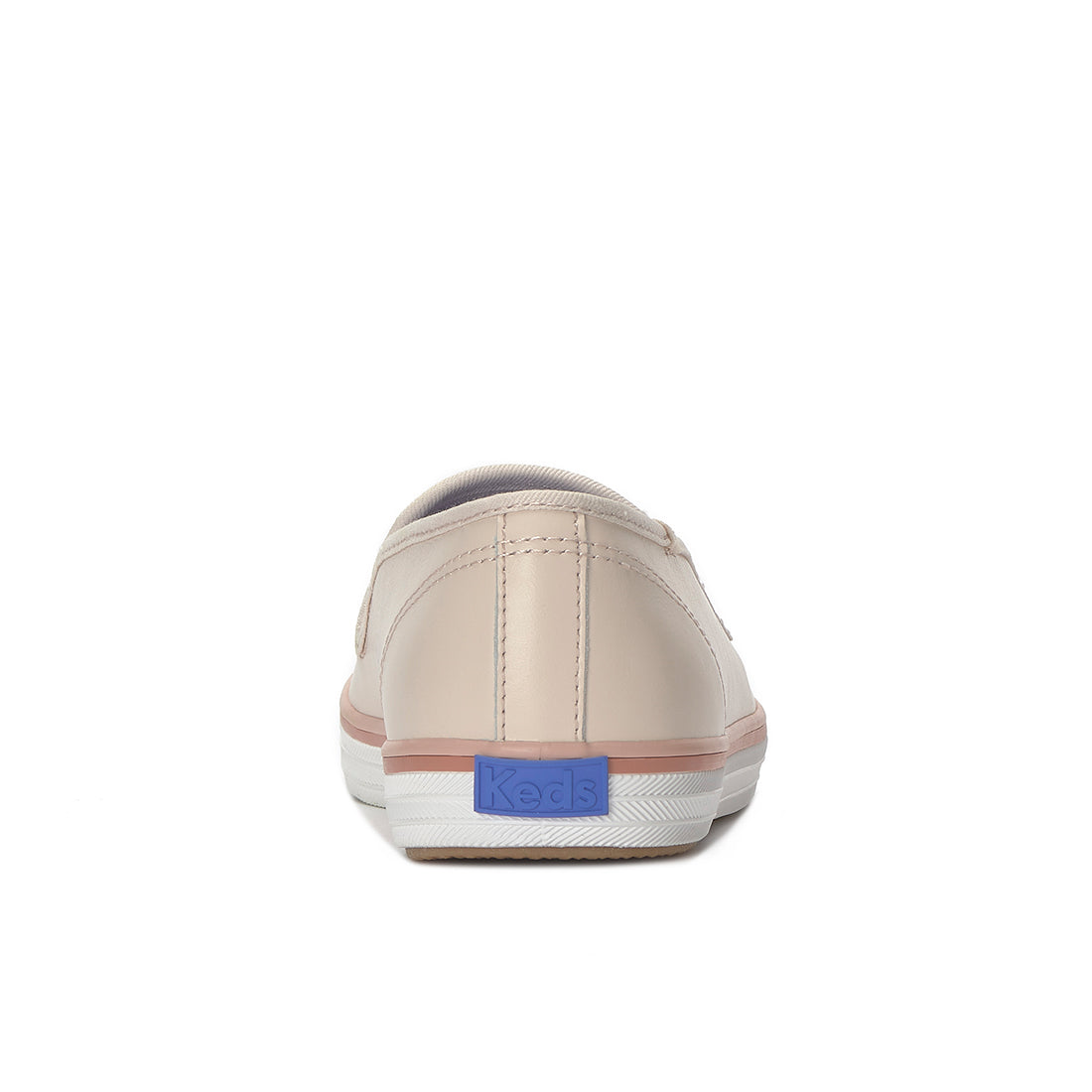 Keds Champion Slip Leather Foxing Stripe Blush Sneaker — Easygoing