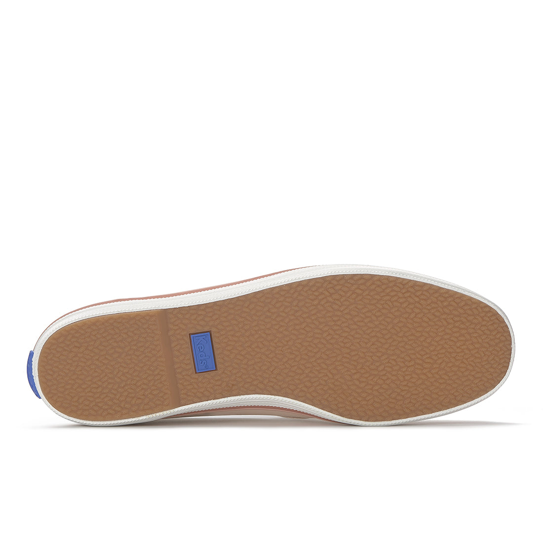 Keds Champion Slip Leather Foxing Stripe Blush Sneaker — Easygoing