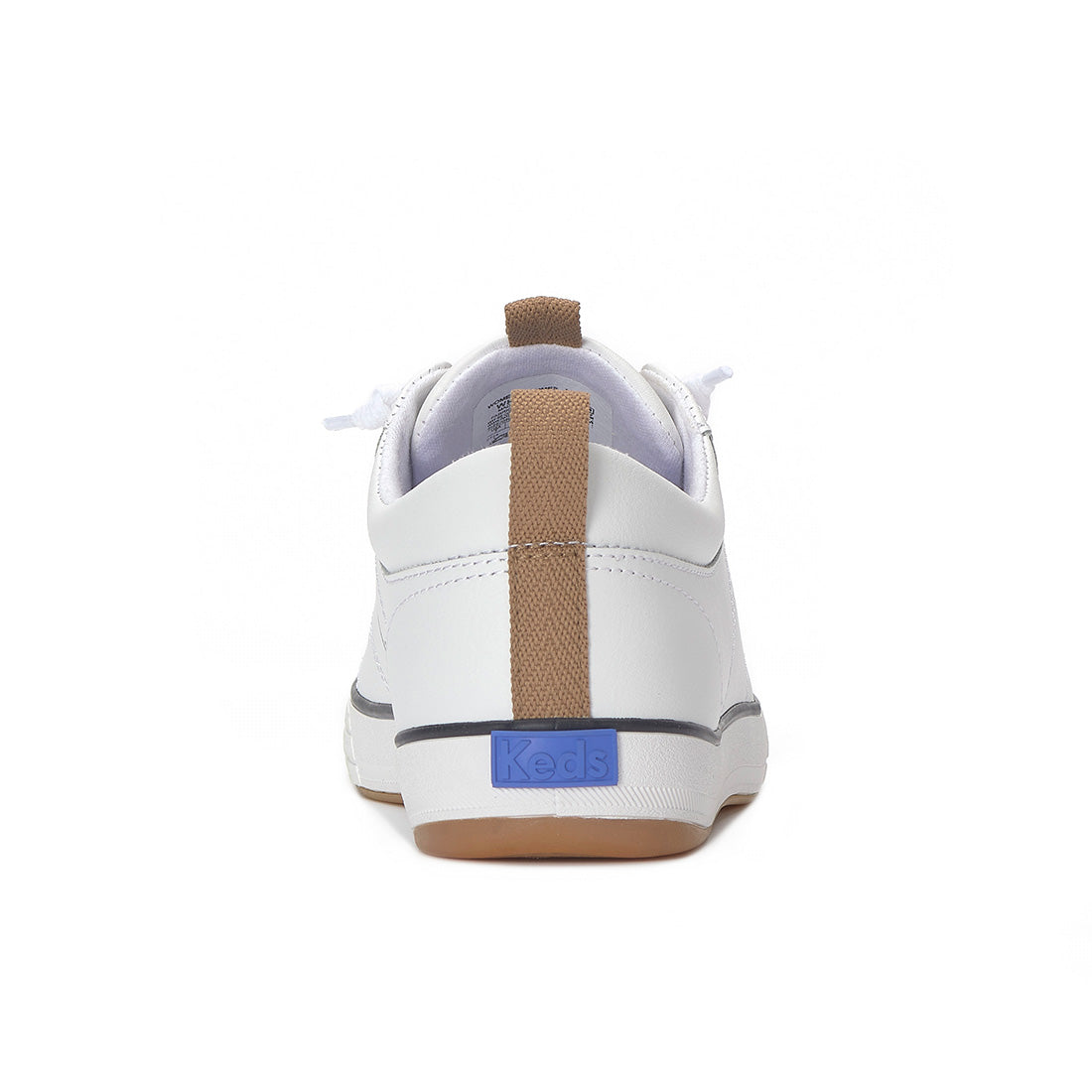 Keds Center III Slip-On Leather White/Navy — Easygoing