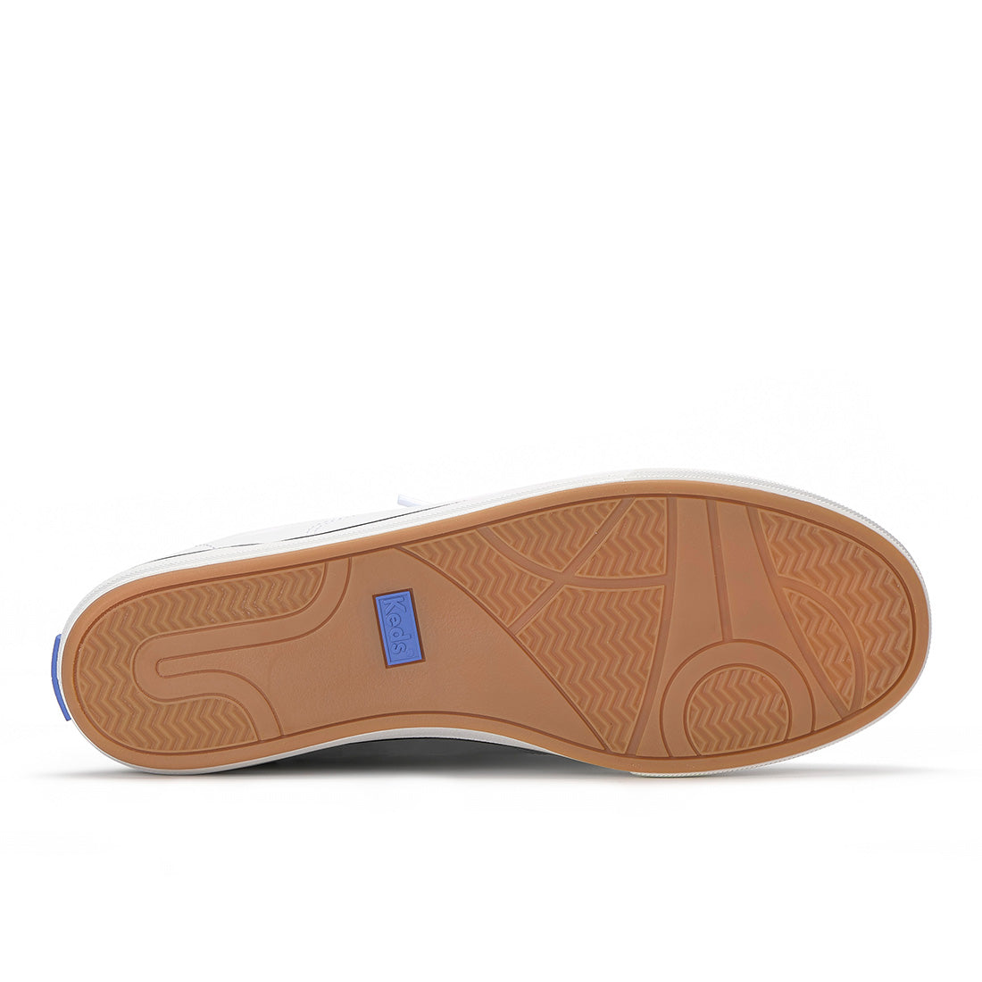 Keds Center III Slip-On Leather White/Navy — Easygoing