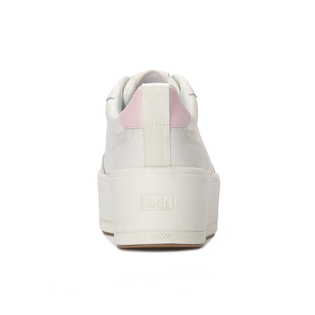 Keds Skyler II Leather Snow White/Light Pink — Polished