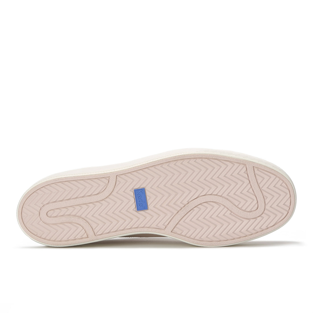Keds Skyler II Leather Metallic Heel Blush — Polished