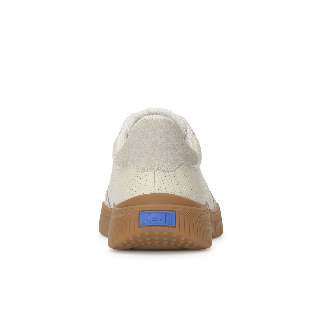 Keds Contest Perf Leather/Suede Egret/Oatmeal
