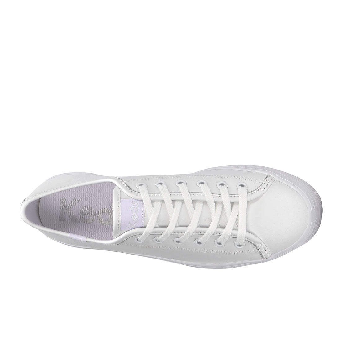 Women's Triple Up Leather Iridescent Binding White/Iridescent