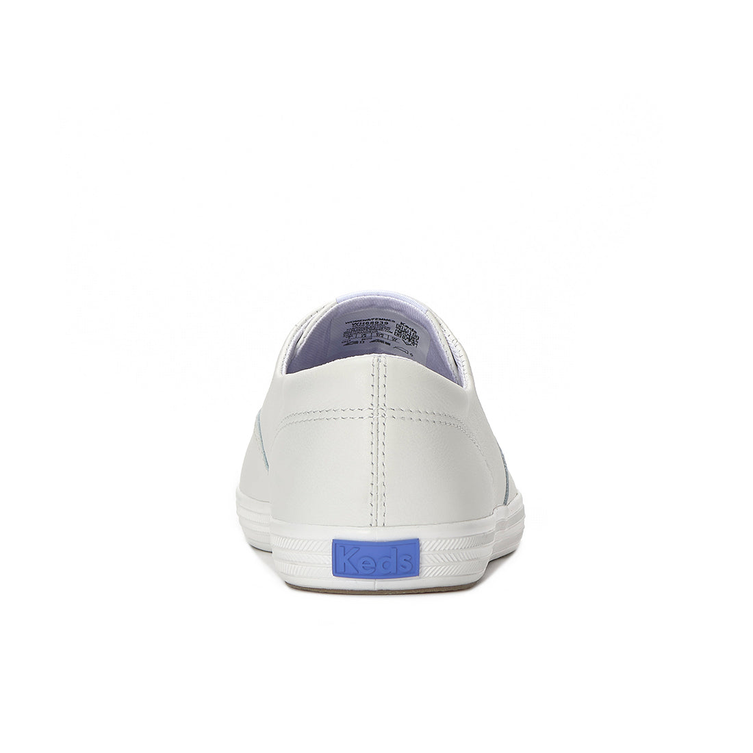 Keds Champion Round Toe Slip Sneaker Leather White — Easygoing